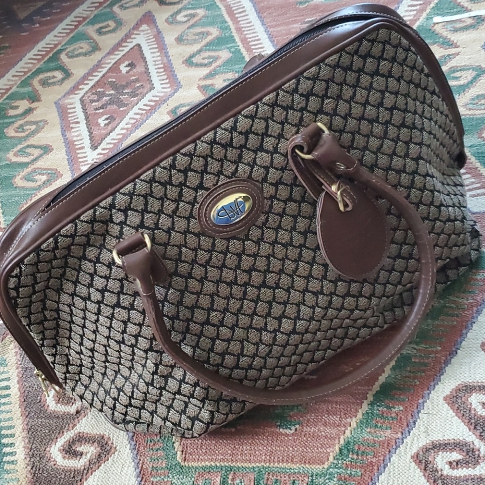 Vintage DVF Diane von Furstenberg Weekender Bag